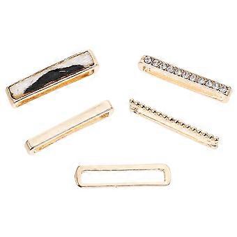 Watch Strap Ring Any Occasions Watch Strap Accessories Decor Fashionable Alloy 5Pcs