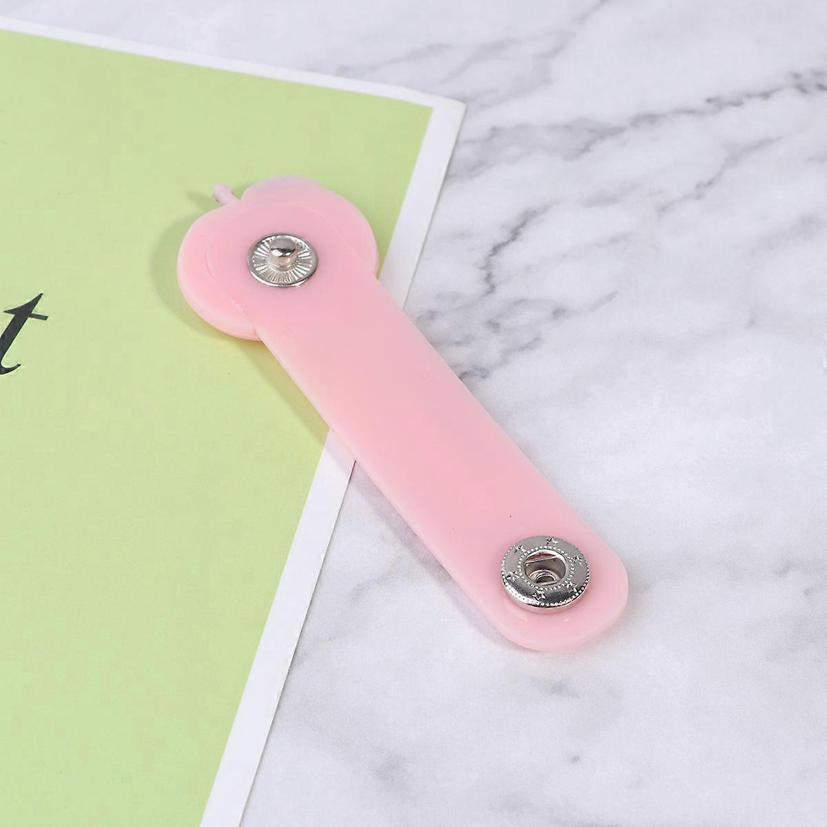 Silicone Cable Cord Organizer Headphone Earphone Winder Tie 2Pcs