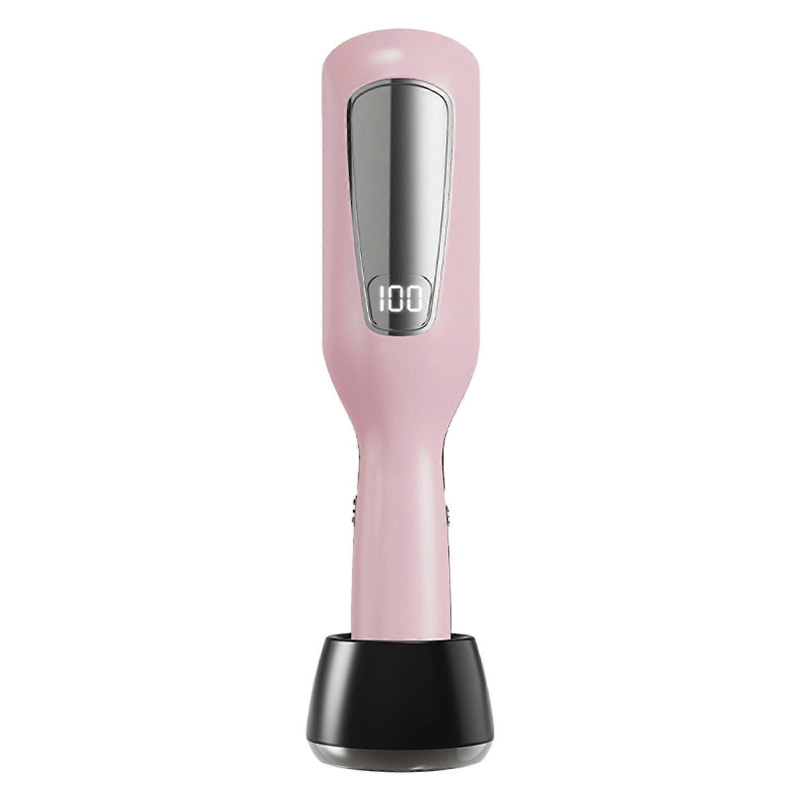 Family Safe Hair Split End Remover Trimmer Tool Featuring Quiet Operation And Durability Construction For Home Use  Pink