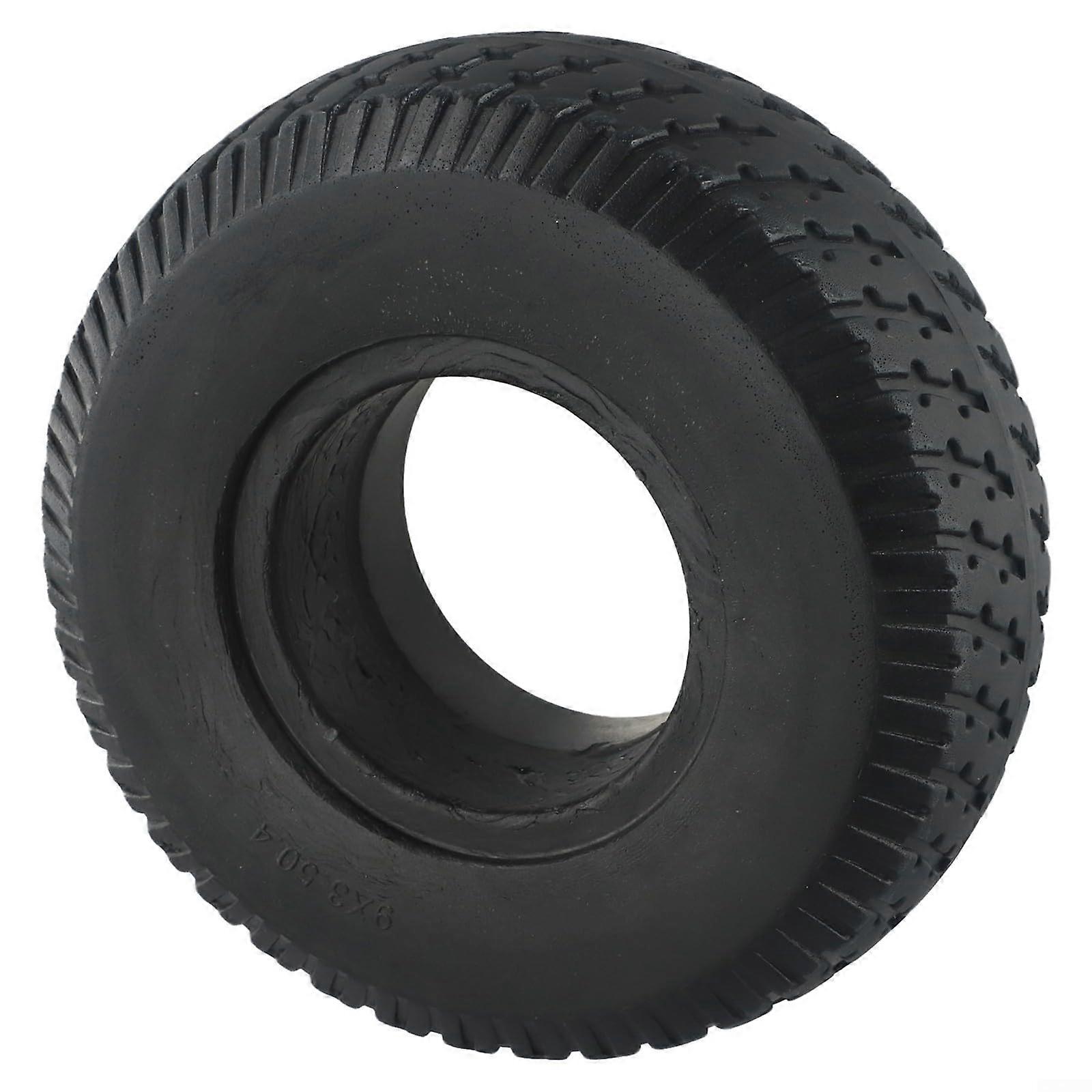 Solid Scooter Tire 9x3 504 PunctureProof Rubber Wheel for Electric and Mobility Scooters