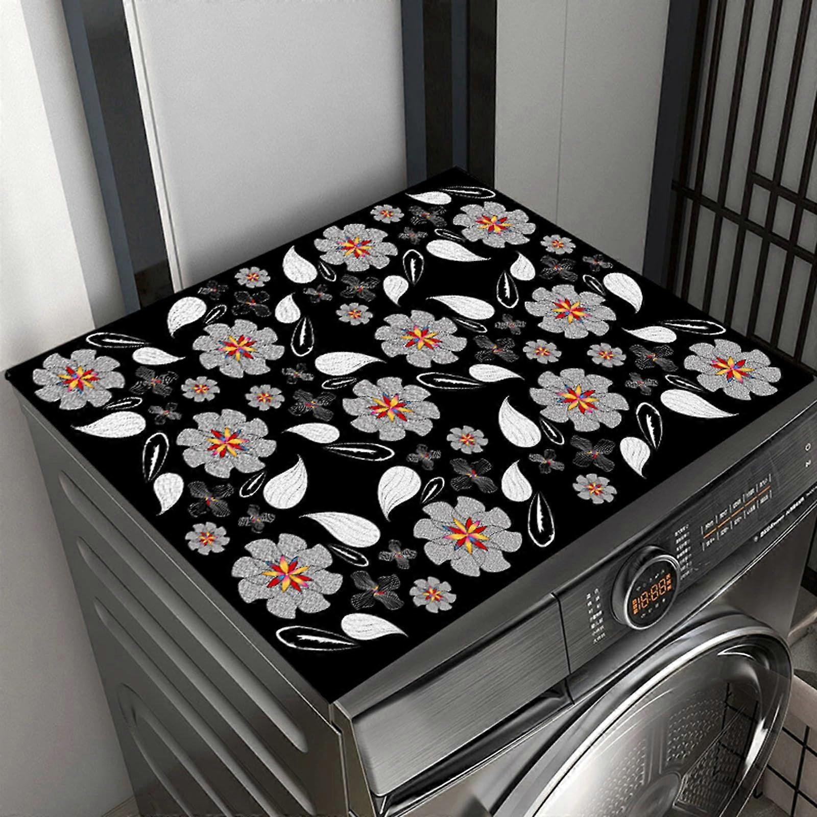 Washing Machine  Cover and Dryer Protector Mat, Quick Absorbent AntiSlip, Cuttable 30x40cm