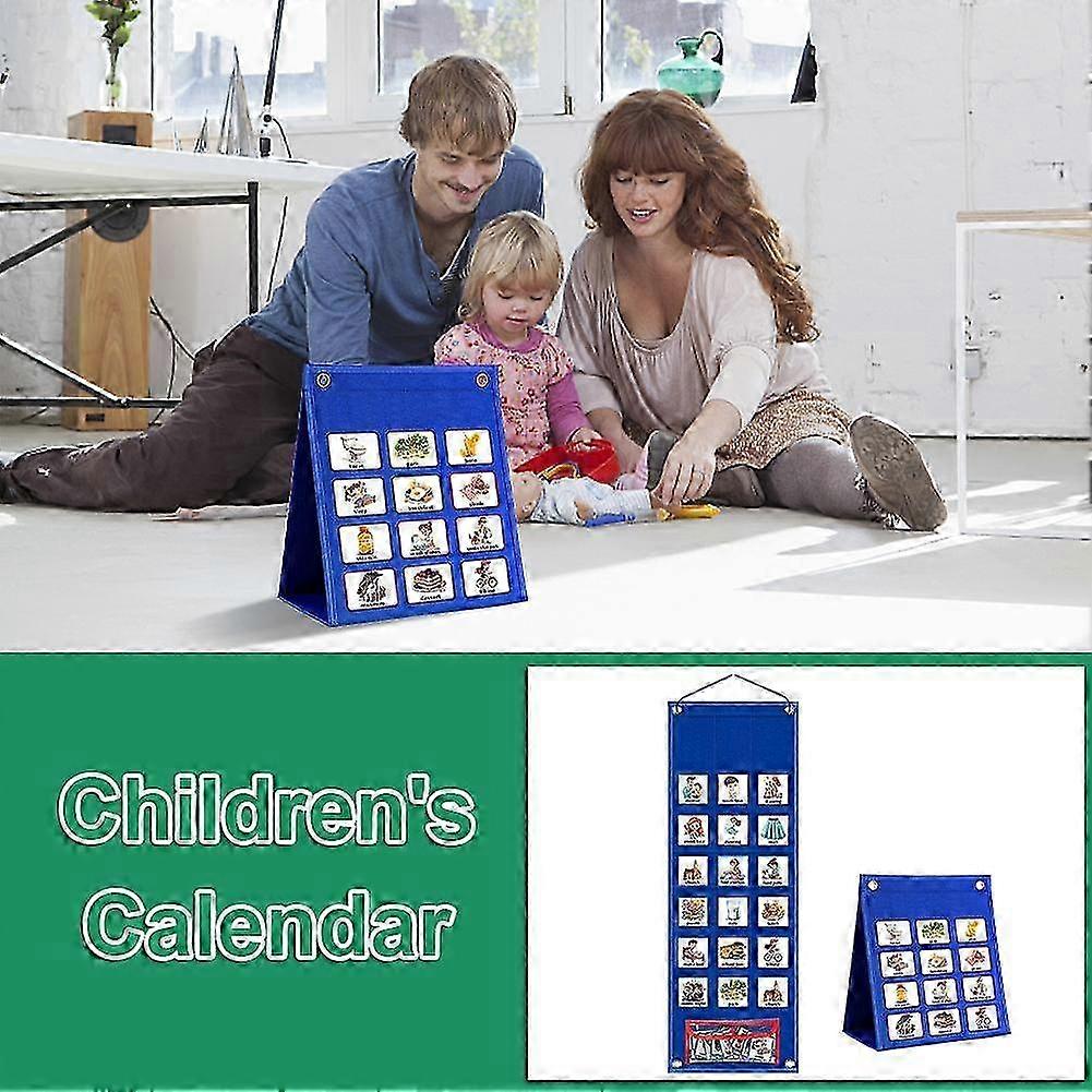Removable Feeling Chart Kids Visual Schedule for Desktop Tabletop Kindergarten 2025