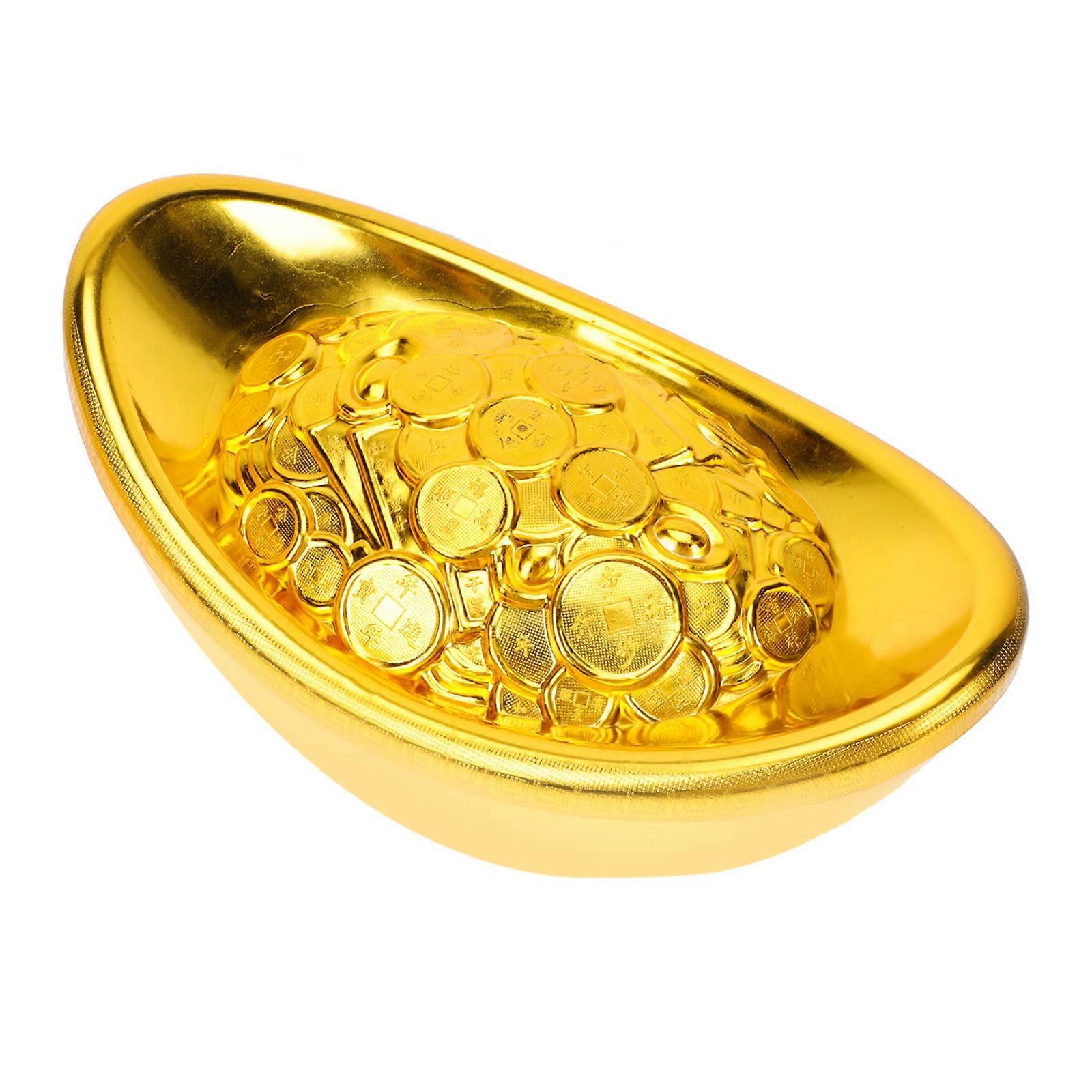 Plastic Candy Storage Box Gold Candy Holder for Storage 1Pcs