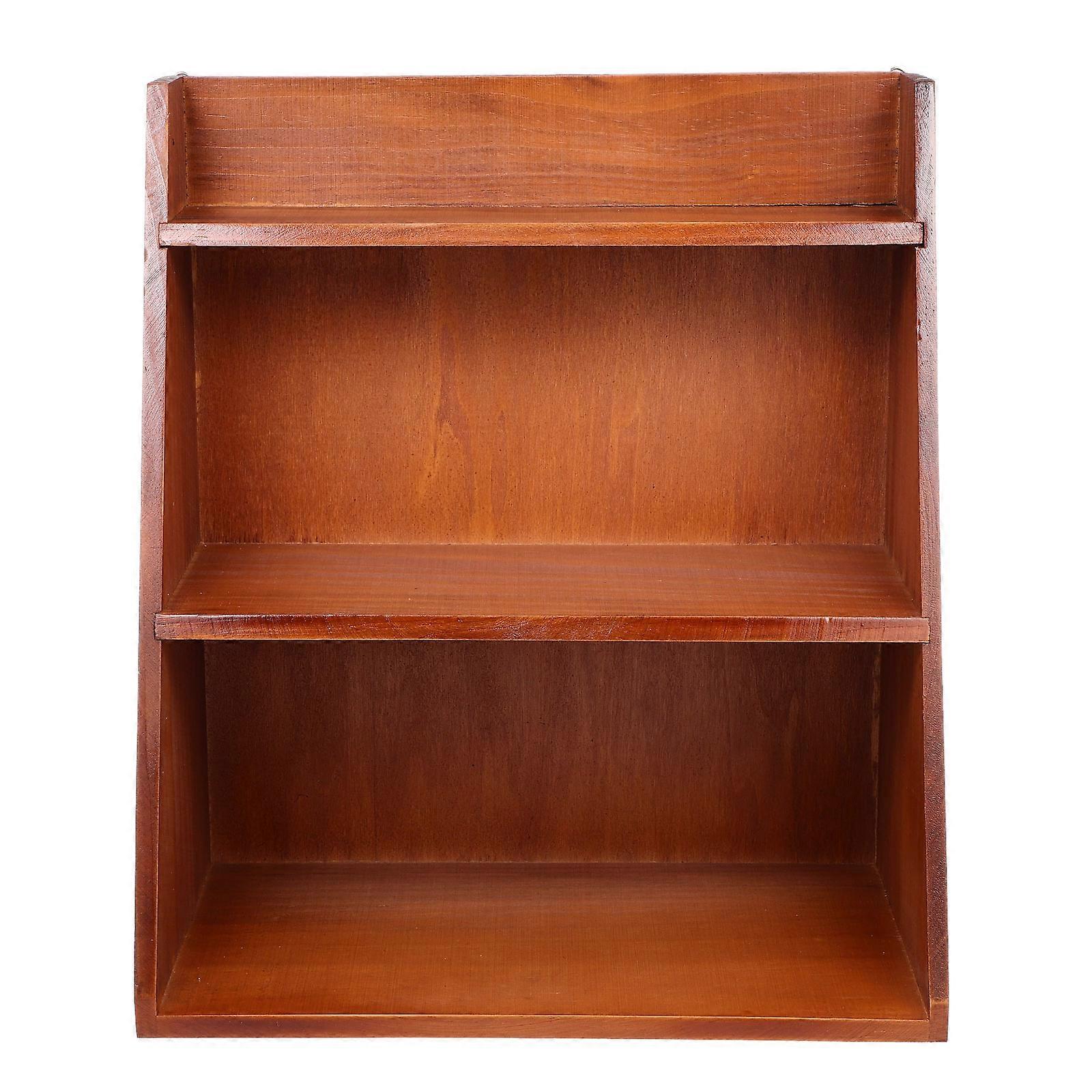 Wooden Multi-Layer Storage Rack for Practical Storage