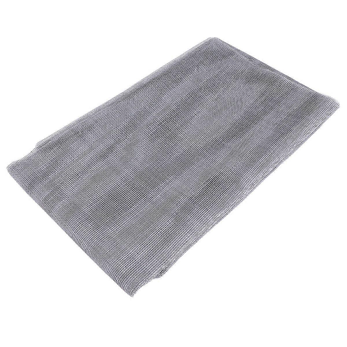 Pet Proof Window Screen Mesh For Home Use In Grey Color 120x100cm Ventilation Function 1Pack