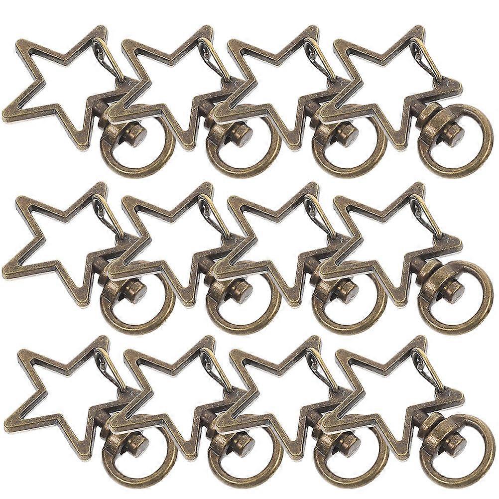 Creative Star Keychain for Hanging Decor DIY Accessories 15Pcs