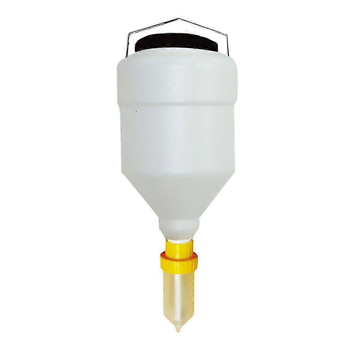Bouteille souple de 5,5 L pour sauce, distributeur de condiments suspendu - Étanche, de qualité alimentaire, grande capacité pour les restaurants et les activités de plein air