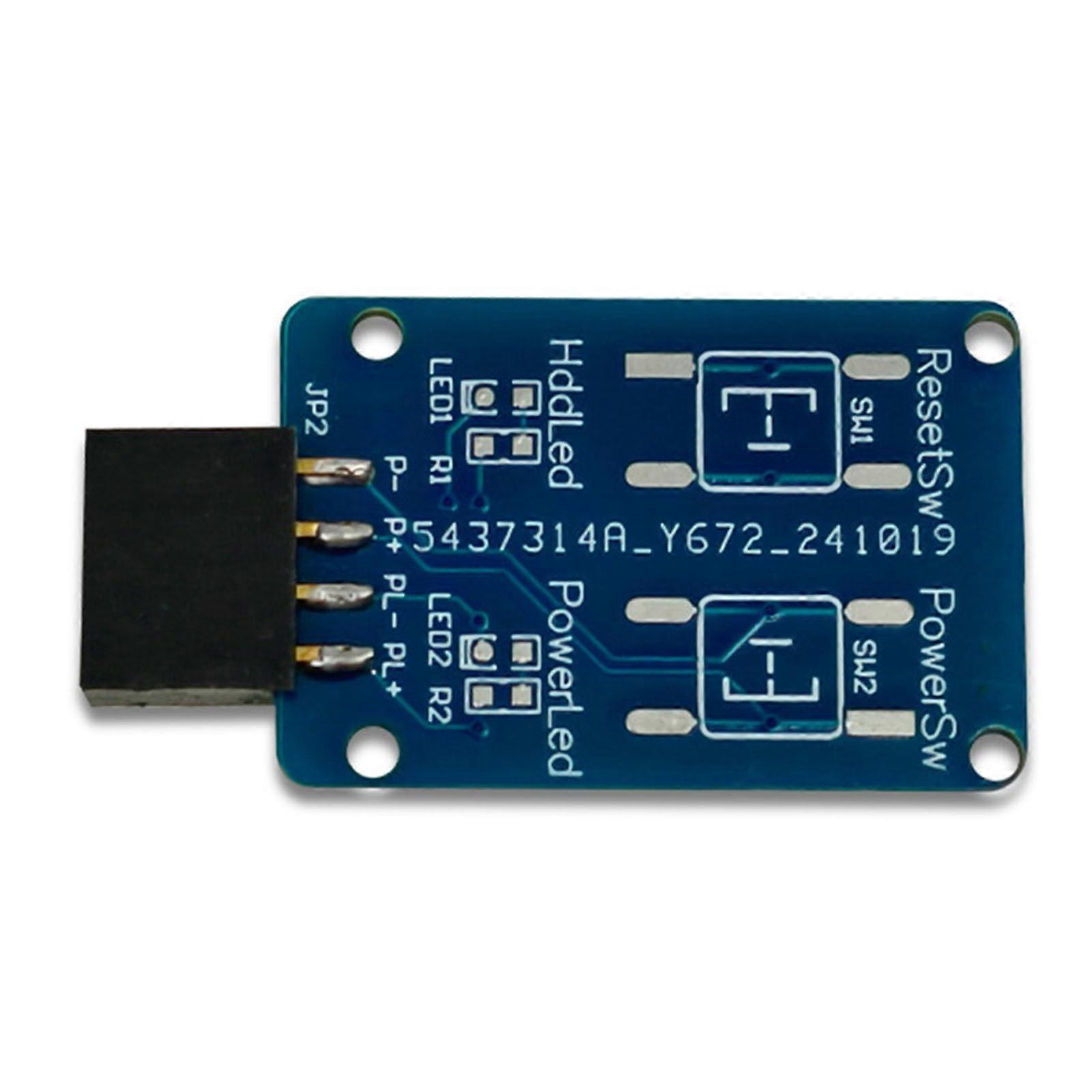 Motherboard Test Board 9 Pin Power Switch Tester for Quick Installation and Wide Compatibility