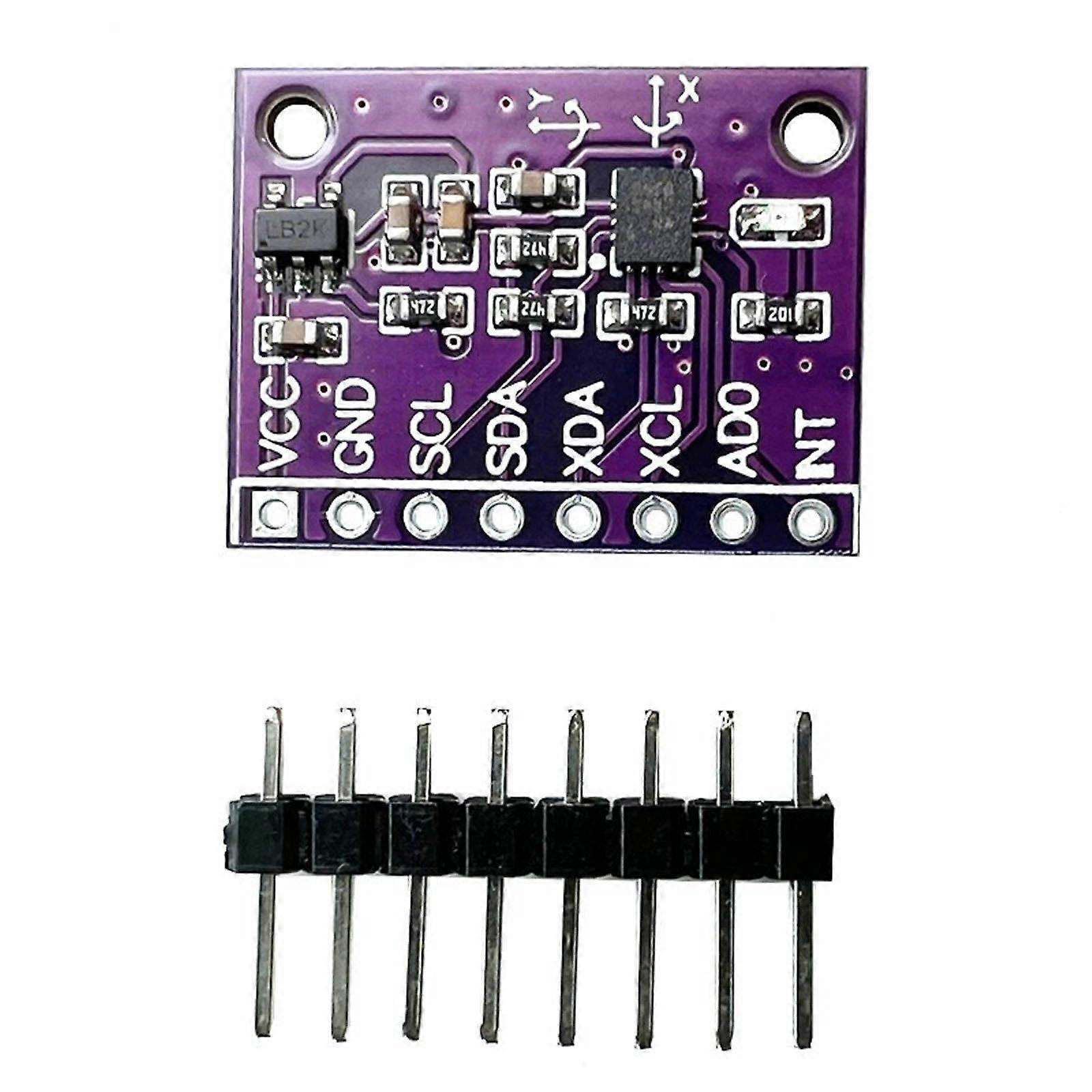 QMI8658C 6Axis Motion Sensor Module for Accurate Motion Tracking Robotics Low Power 3V5V