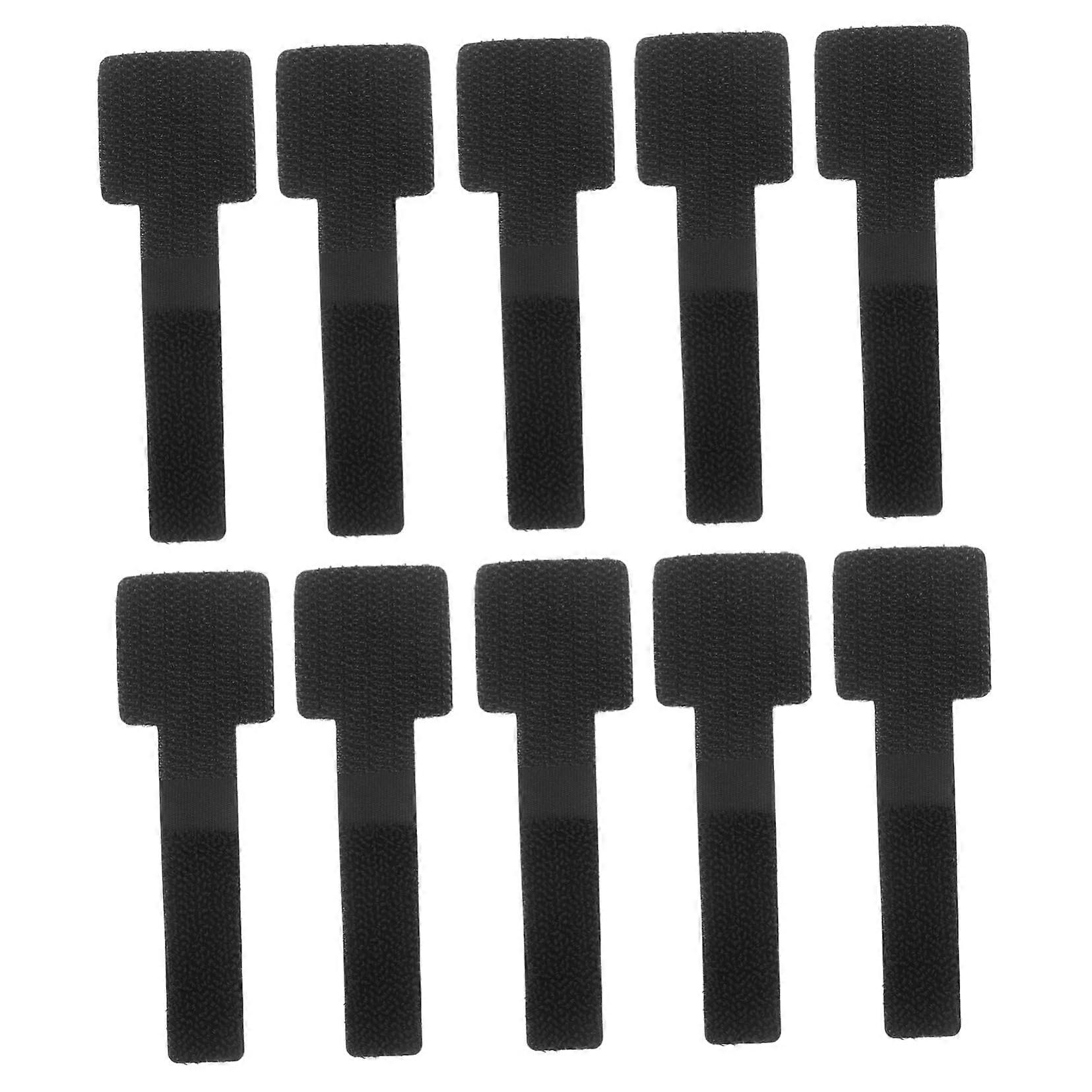 10pcs Reusable Cable Ties SelfAdhesive Cord Wraps Adjustable Cable Straps for Home and Office