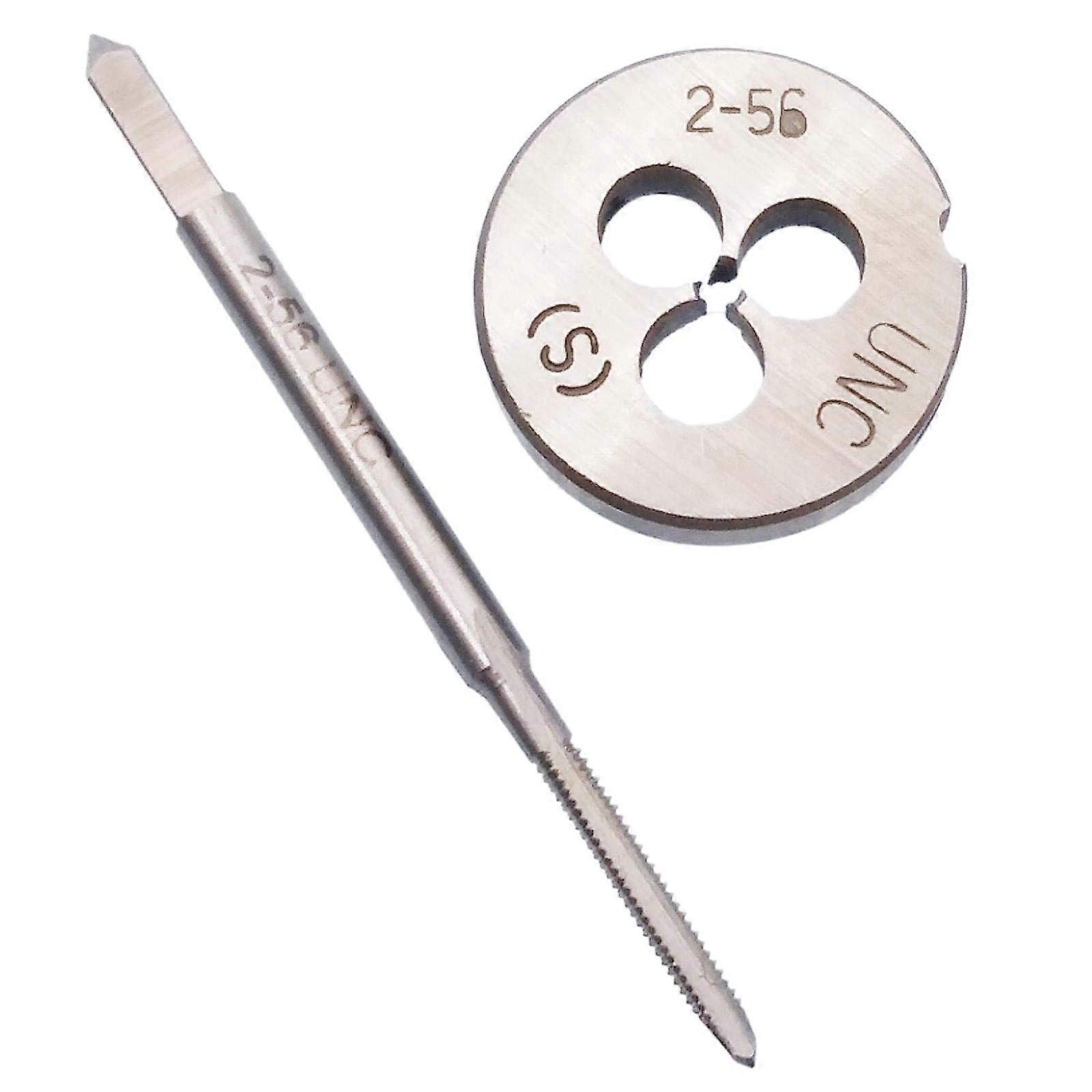 HSS 256 UNC Tap and Die Set Right Hand Precision Threading Tools for LongLasting Performance