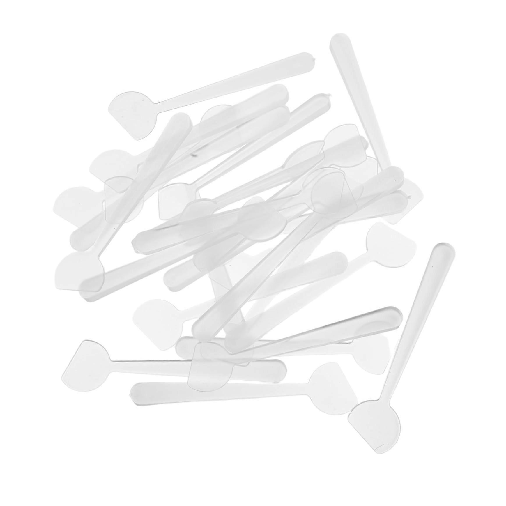 100pcs Makeup Spatula Face Cream Applicator for Hygienic Skincare and Precise Portion Control