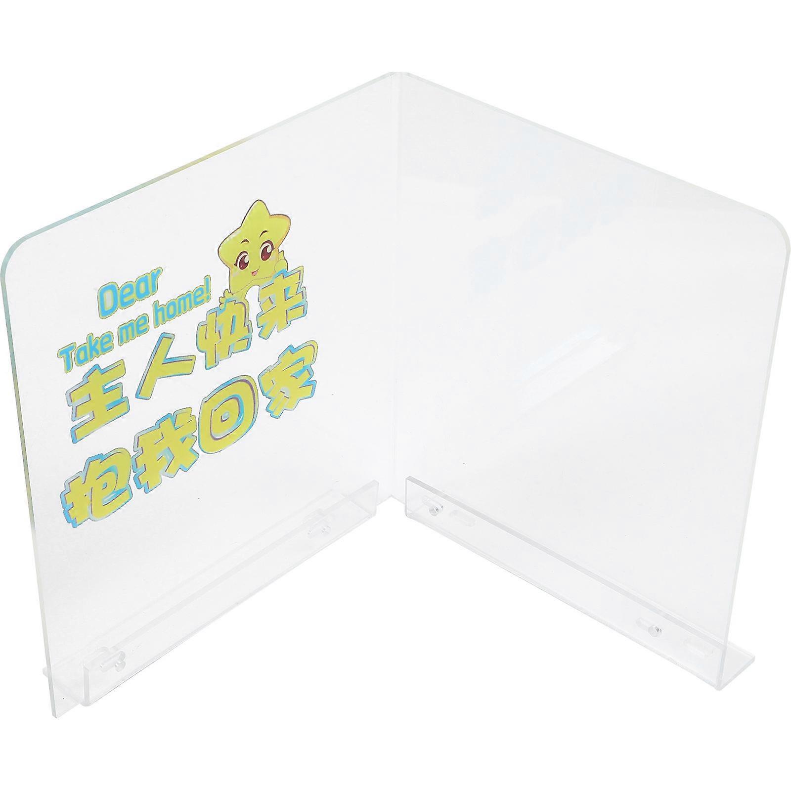 Transparent Claw Machine Blocker Plastic Blocker for Game