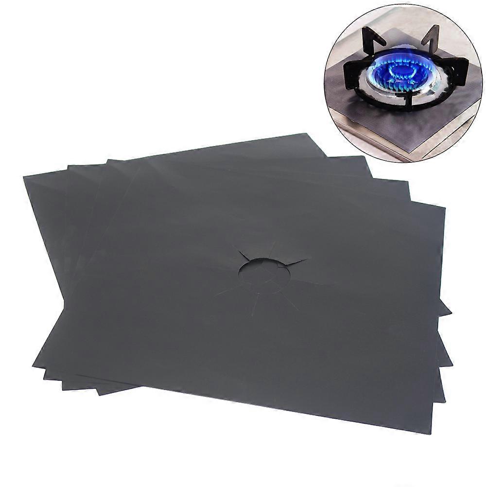 Gas Hob Protector 4Pcs Oven Liner Sheets for Non-Stick Kitchen Use