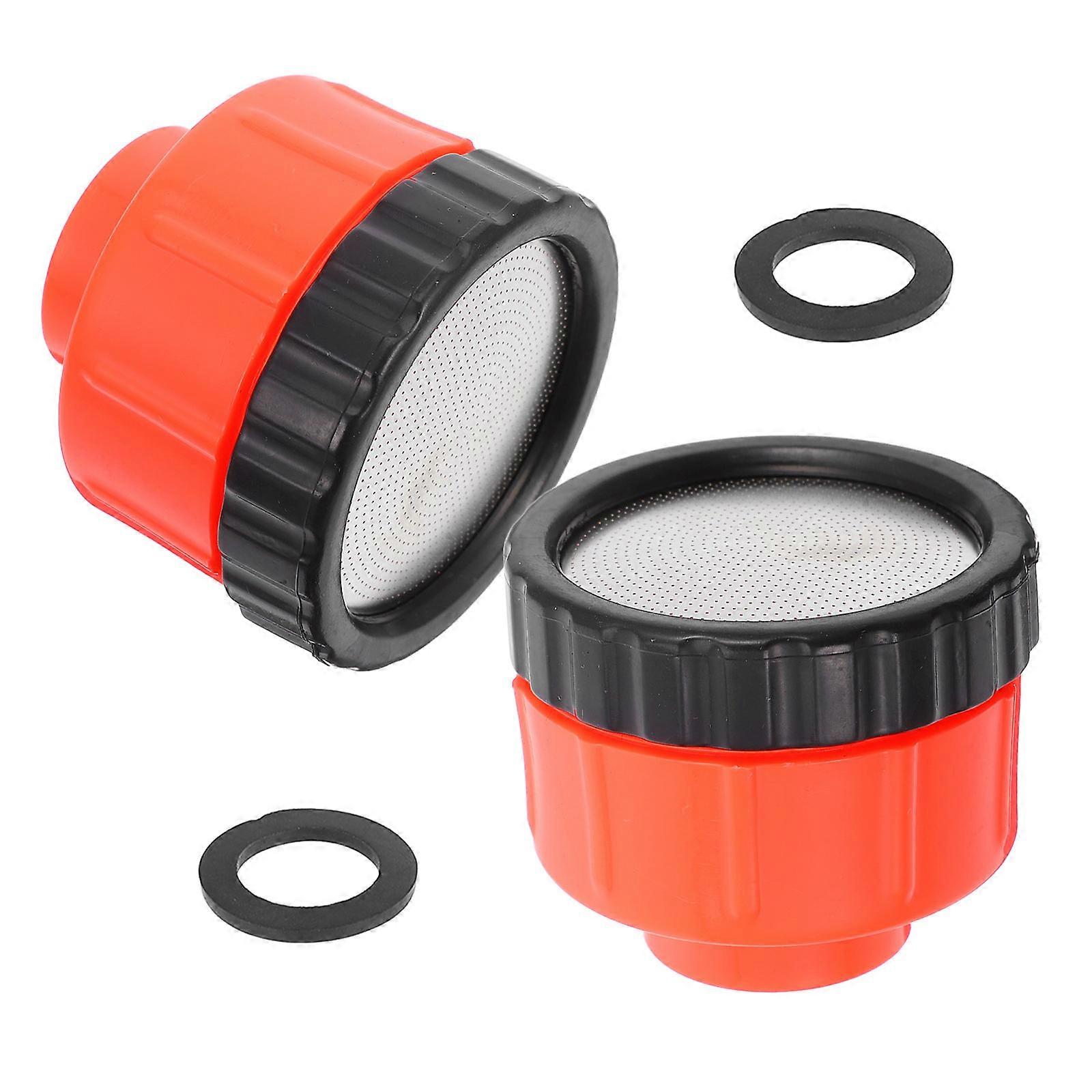 Atomizing Nozzle Hose Sprayer Head Universal Misting Nozzle 2Pcs for Garden