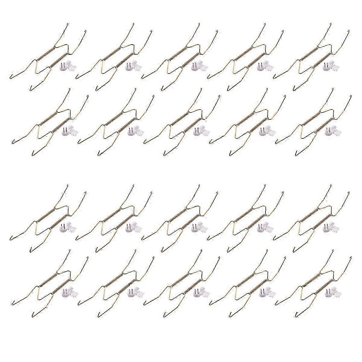 Wall Plate Display Hangers 20 Pcs, Compatible with Decorative Plates