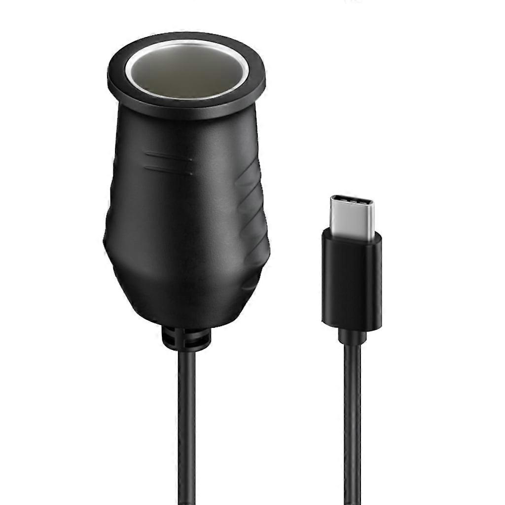 USB-C-Stecker auf 12V-Kfz-Adapterkabel