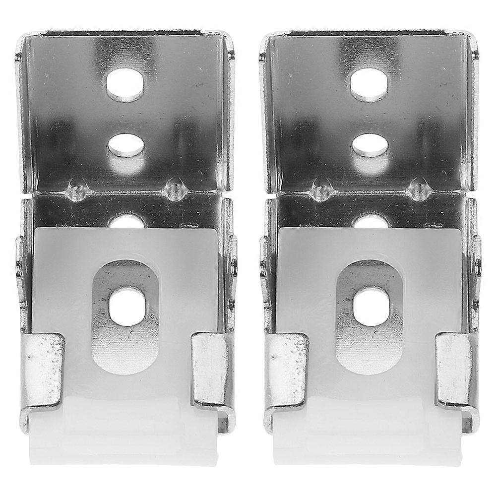 Vertical Blind Mounting Valance Clips Silver Blind Accessory 2Pcs Pack