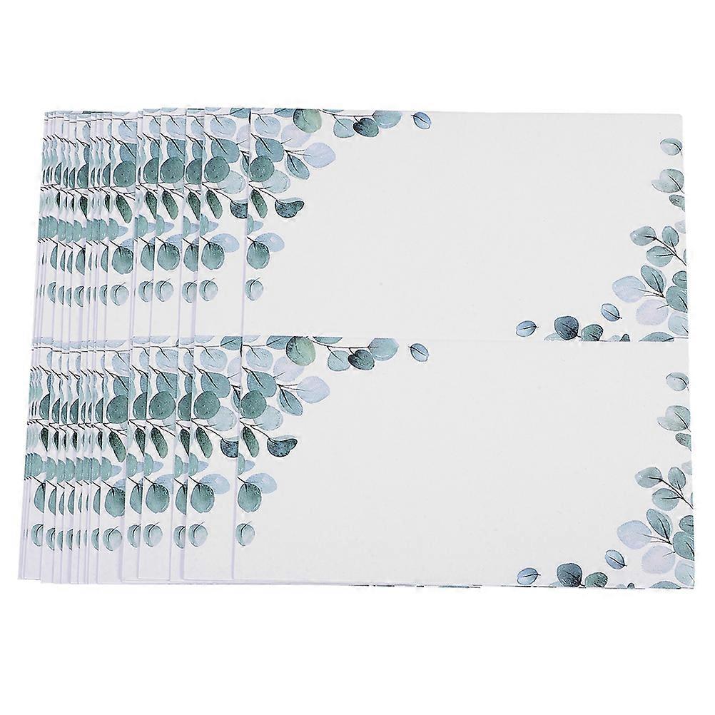 Wedding Place Cards for Table Eucalyptus Seating Name Tags 80Pcs