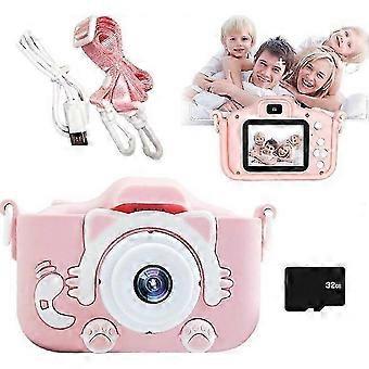 Digitalkamera, 32-GB-Speicherkarte, 5 Megapixel, Kinderkamera