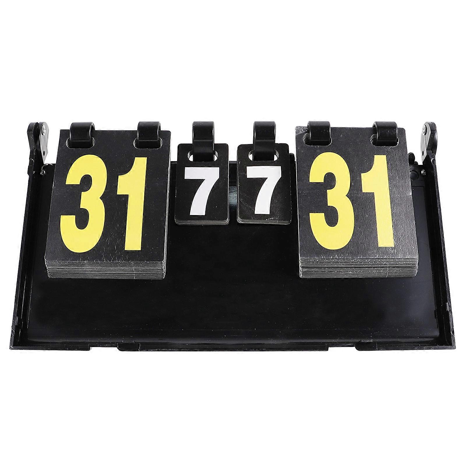 4-Digit Scoreboard Practical Scoring Marker for Score Recording 1Pcs