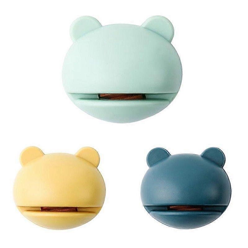 (Random color) Mini frog-shaped knife sharpener/multi-functional fruit knife, scissors, and whetstone kitchen tools