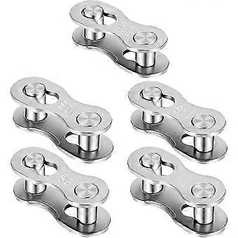 Maillons de chaîne de vélo, connecteurs rapides, 3 paires (6-7-8-9-10-11-12 vitesses)
