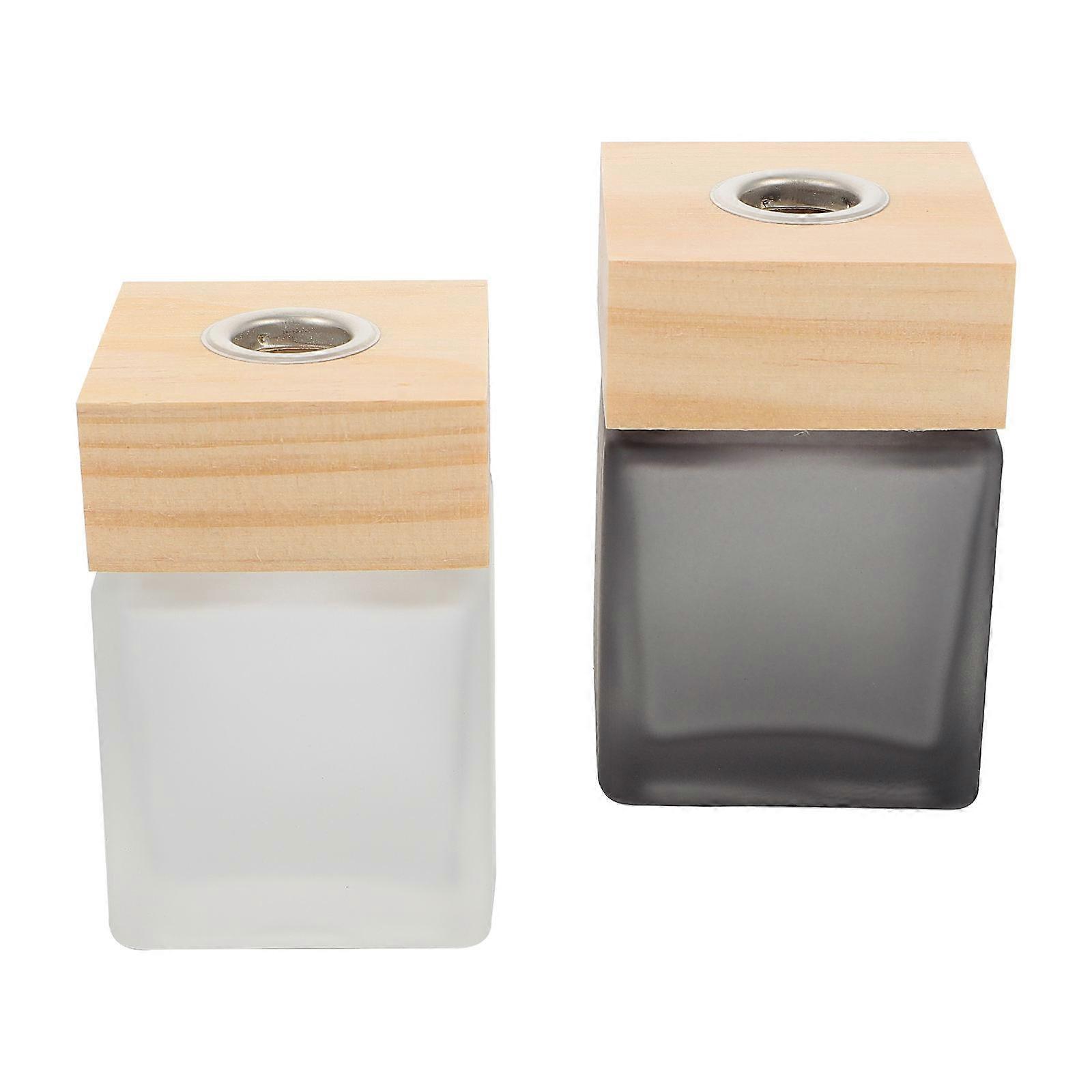 2pcs Fragrance Release Bottles Diffuser Bottles Essential Oil Containers