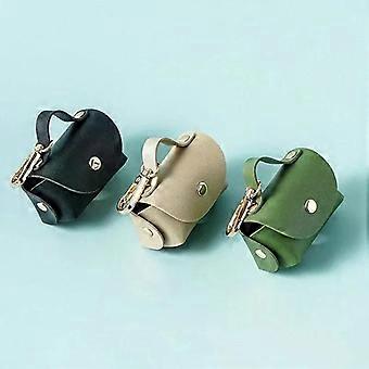 Dog Poop Garbage Bag Dispenser Portable Leather Dog Pooper Scoopers Bag
