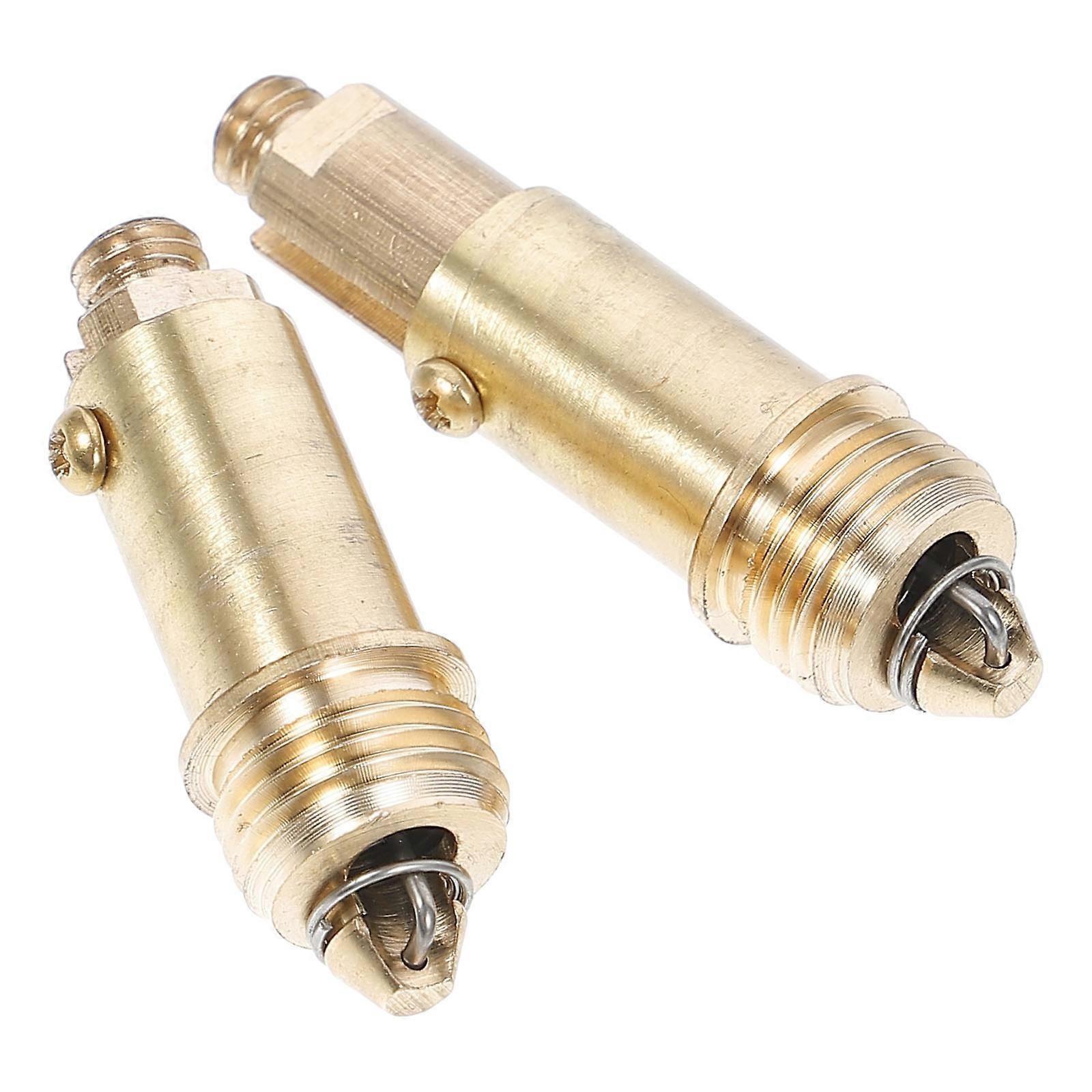 2pcs Pop-up Bolt Drain Waste Click Clack Bolt Replacement Push Spring Plug