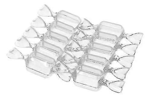Transparent Plastic Candy Box Birthday Gift (10pcs)