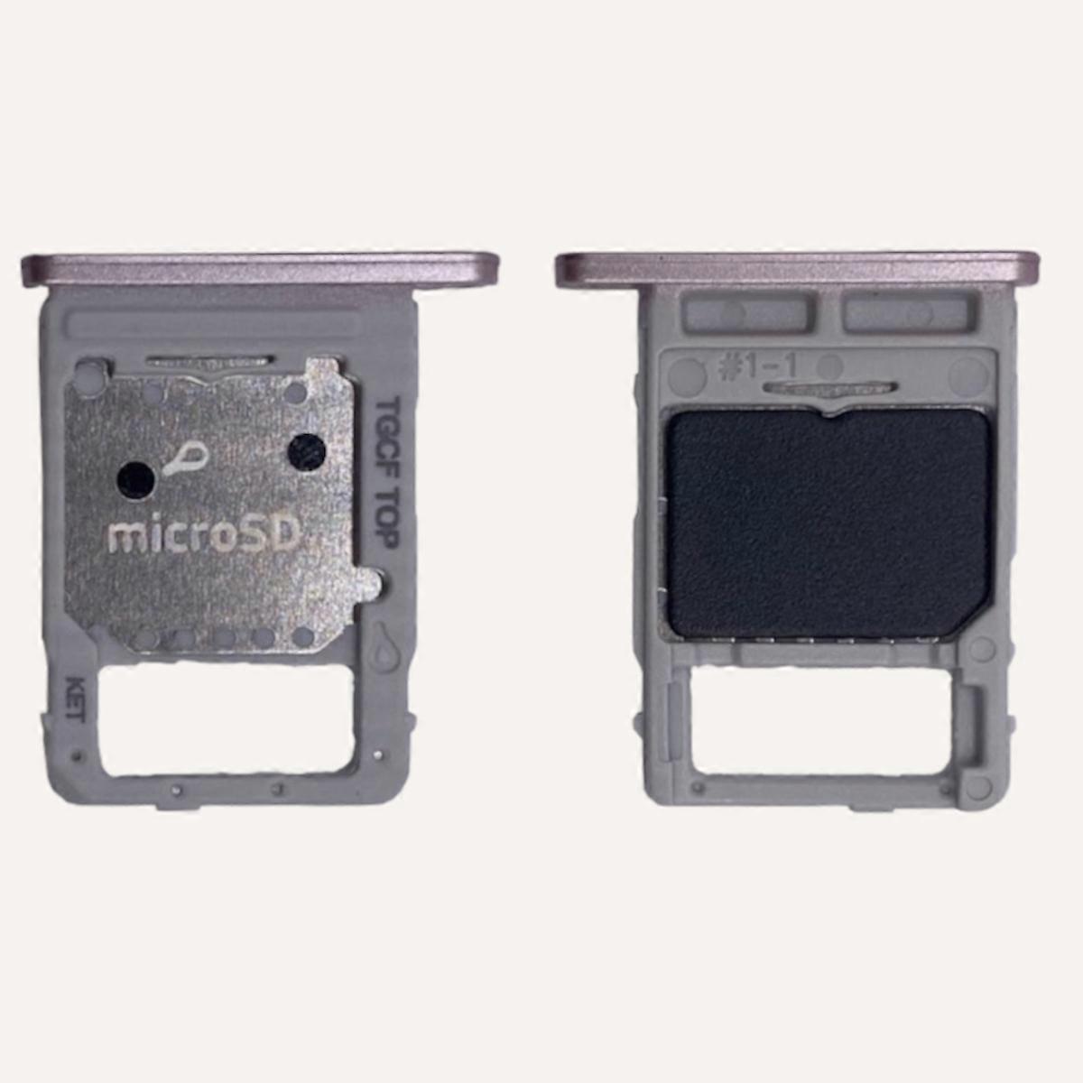 Micro SD card holder for GH98-46862D Samsung Galaxy Tab S7 FE WIFI Pink