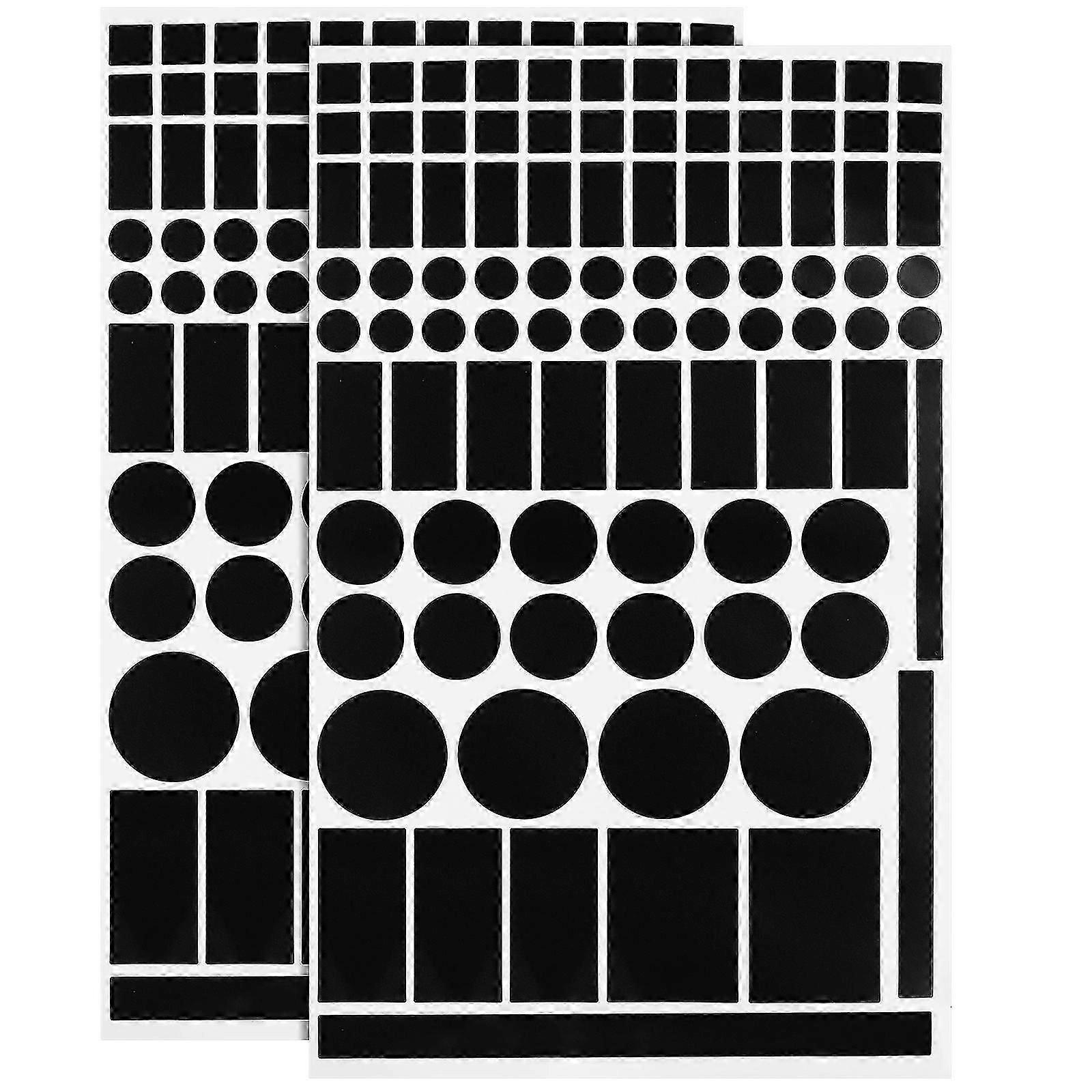 Light Blocking Blackout Stickers for Electronics 2Pcs Residue Free Application