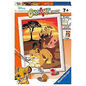 Puzzle Game - Ravensburger - CreArt - Disney The Lion King - 1000 pieces - 70 x 50 cm - Unisex