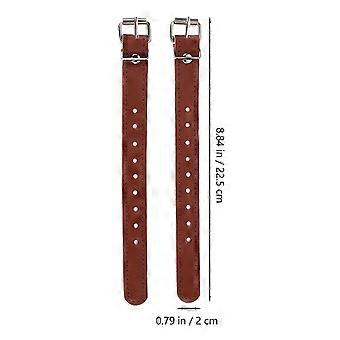1 Pair of Adjustable Bike Front Basket Strap Children Cycling Basket Strap Convenient Bike Basket Strap