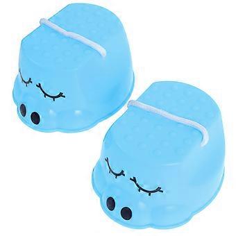 Plastic Balancing Stilts Walking Stilts for Balance Training Blue