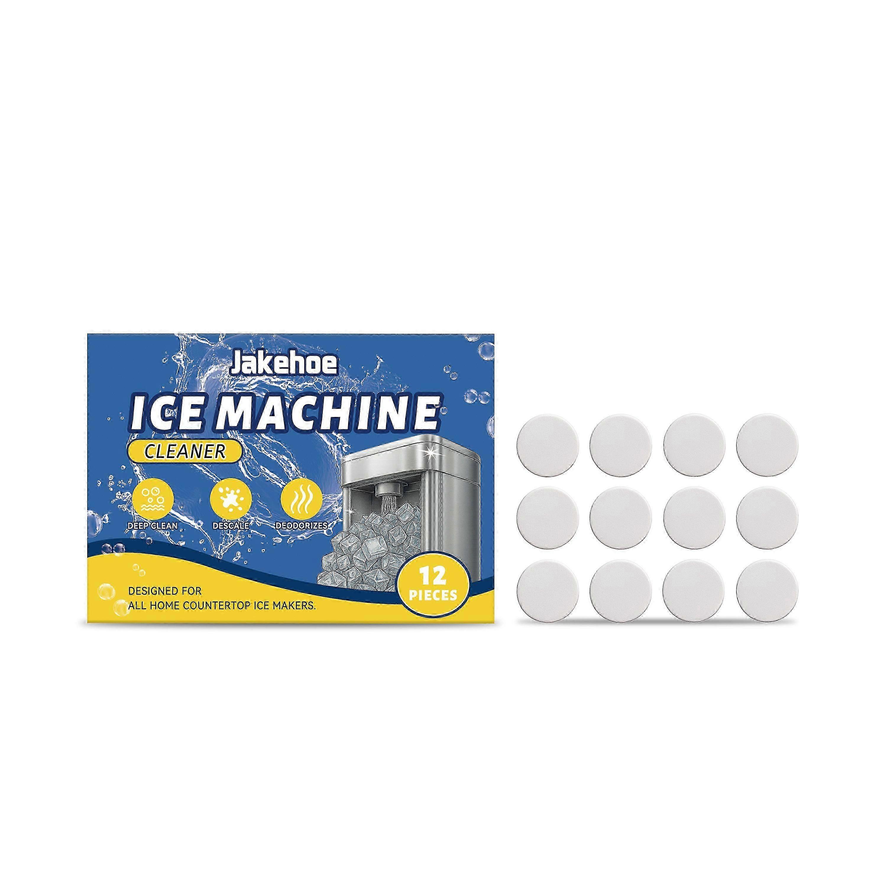 Ice Maker Cleaner Tablets  Machine Descaling & Deodorizing Cleaning