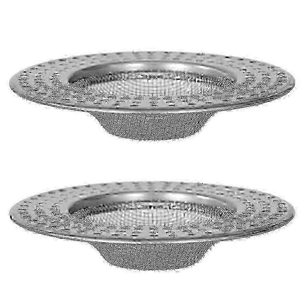 2pcs Professional Bath Drain Filter compatible with Kitchen
