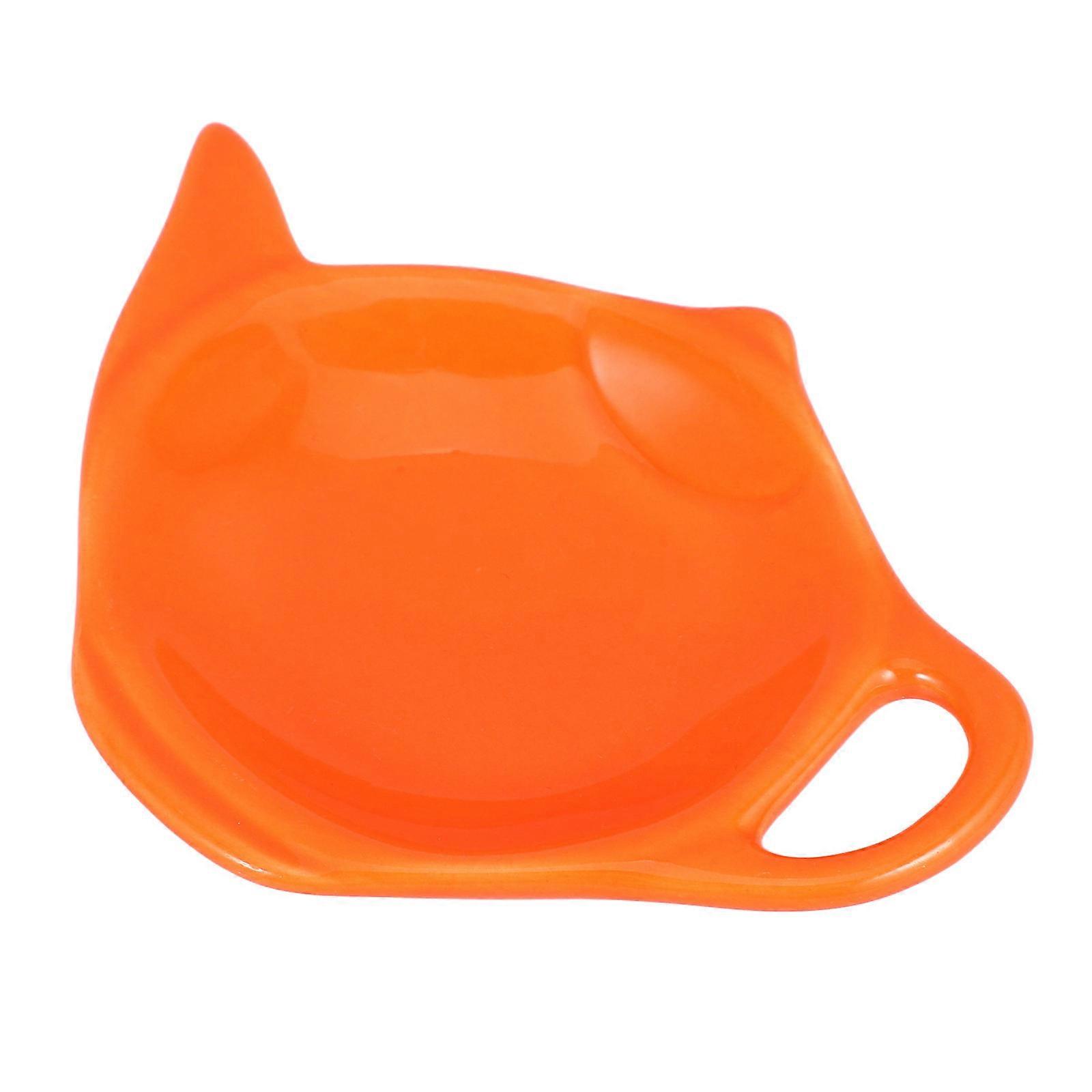 Creative Ceramic Tea Bag Rest Dish for Condiments