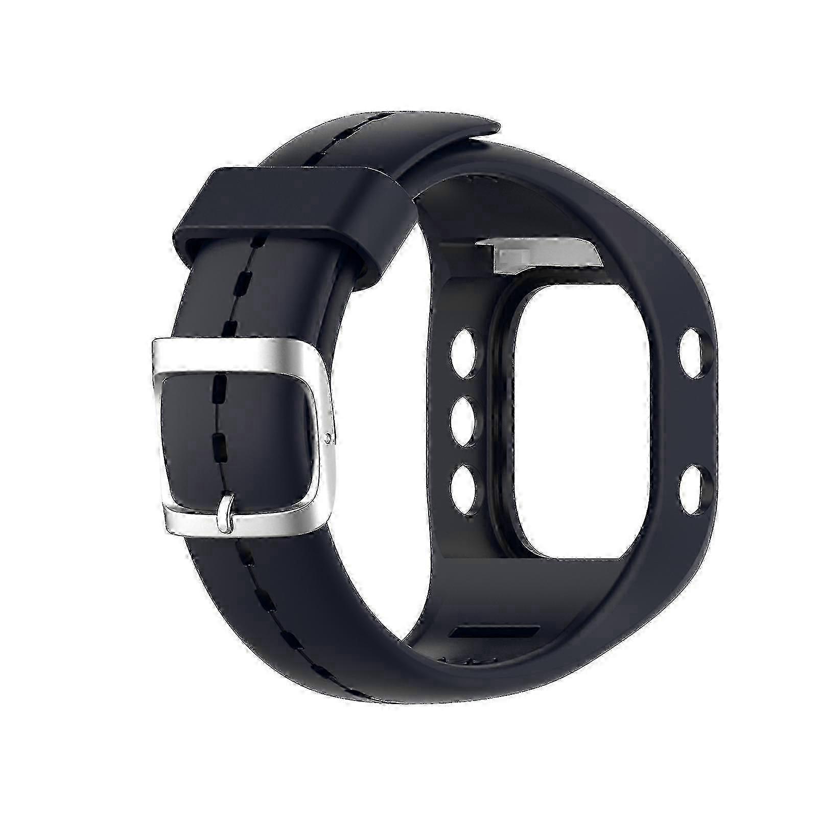 Comfortable silicone strap for Polar A300 - Adjustable watchband replacement