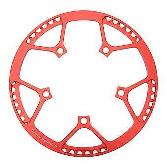 58T Fiets Kettingblad Al Aluminiumlegering Lage dichtheid Stevige Geanodiseerde Afwerking Vouwfiets Kettingwiel Rood