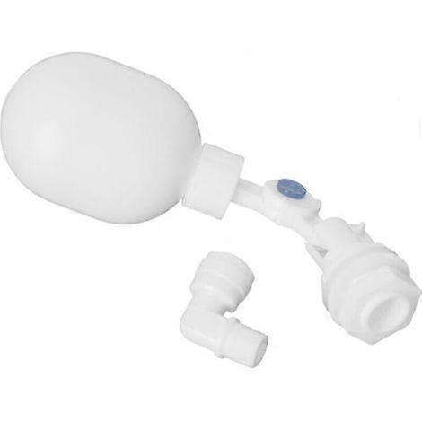 Mini adjustable plastic float valve for RO DI aquarium reverse osmosis system