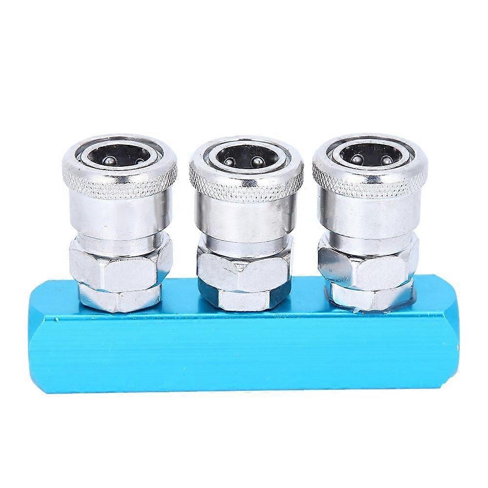 Air Compressor Quick Connector C‑Type Fast Coupler Pneumatic Components Aluminum Alloy