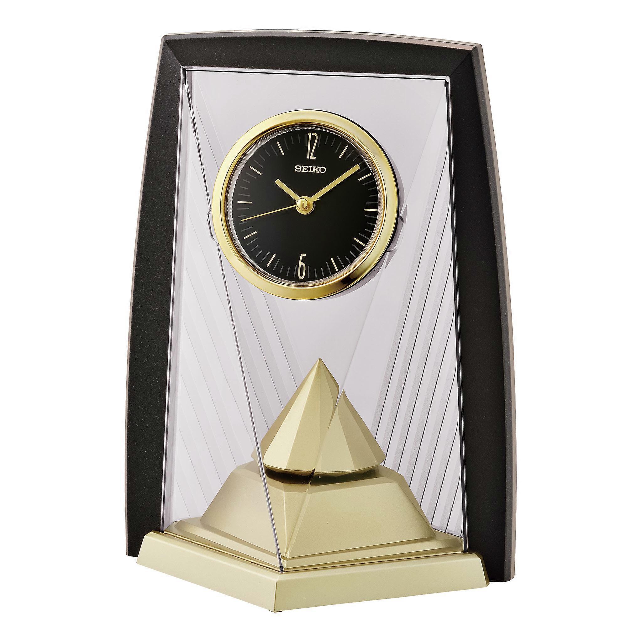 Seiko Retro Rotating Pendulum Mantel Clock QXN234K