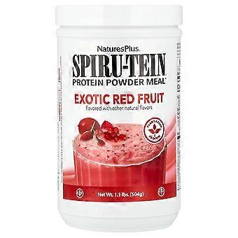 NaturesPlus, Spiru-Tein®, proteinpulvermåltid, eksotisk rød frukt, 504 g