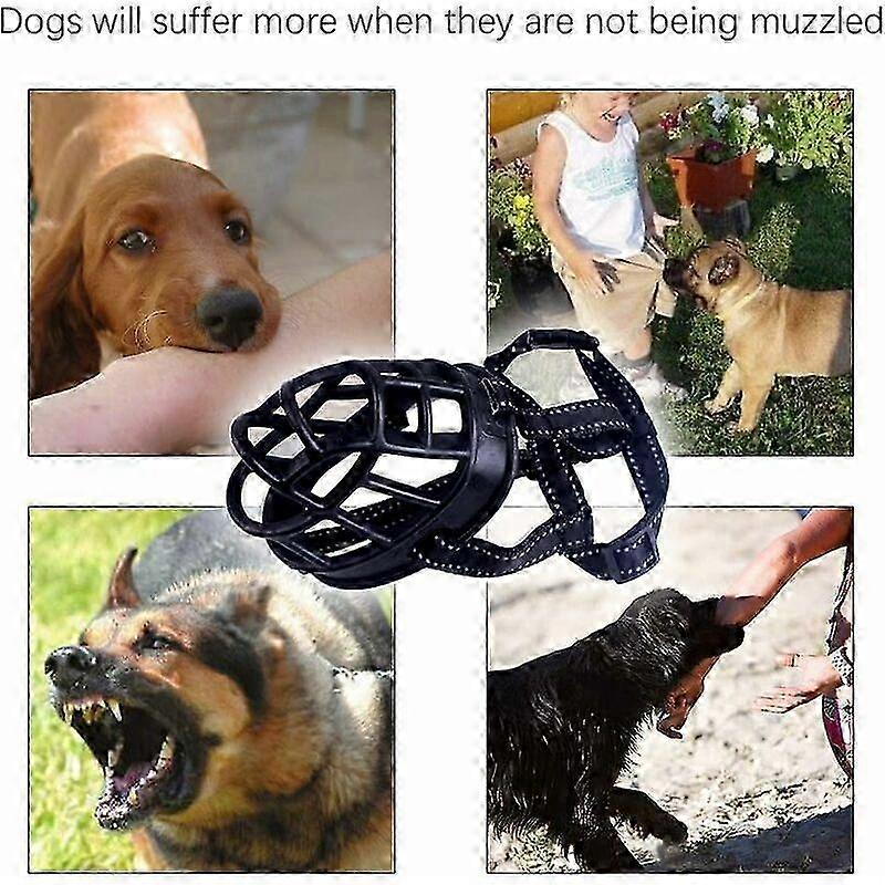 Flexible Silicone Basket Muzzle