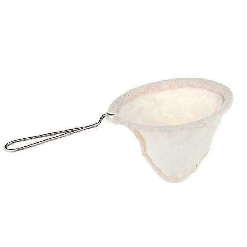 Reusable Flannel Coffee Strainer With Handle