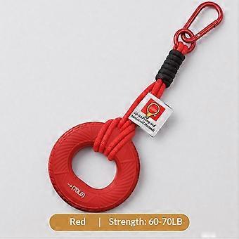 Anillo de silicona para agarre de mano de 20-80 lb, expansor carpiano, entrenador de fuerza de dedos para desarrollo muscular y culturismo.