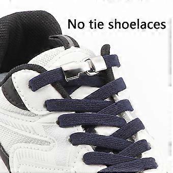 Hook Lock No Tie Shoelaces Flat Durable Elastic Shoe Laces for Sneakers Adults Kids Sports Rubber Band Shoelace Shoe Accessories