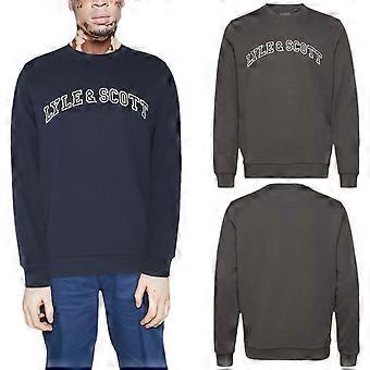 Lyle & Scott Mens Sweatshirts Crew Neck Knitted Winter Pullover Sweat Jumper NEW